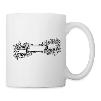 Frame Pattern Decorative Gift Idea - Mug - white - Right