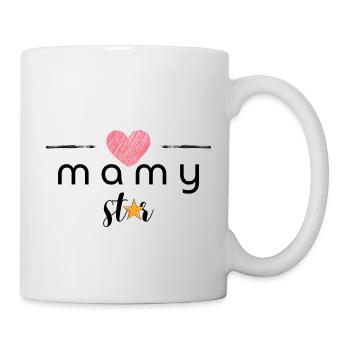 Mamy Stern - Tasse - Weiß - Rechts