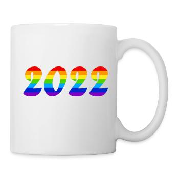 LGBTQ Nationalmannschaft Fußball Weltmeister - Tasse - Weiß - Rechts