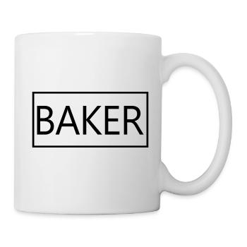 Baker Proud graduierter Baking Pastry Student - Tasse - Weiß - Rechts