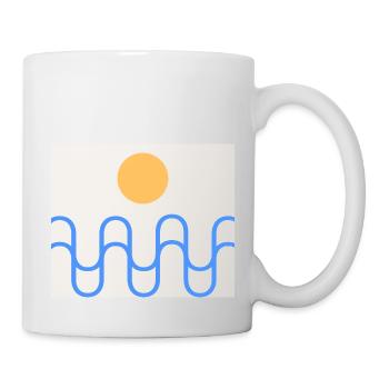 Ocean Sun - Tasse - Weiß - Rechts