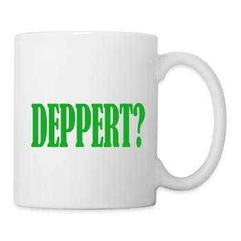 Bist du deppert? Österreich Österreichische - Tasse - Weiß - Rechts
