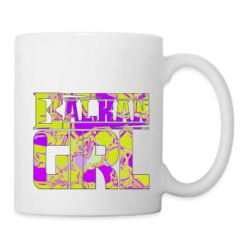Balkan Kroatien Bosnien Serbien juge exyu Junge Mädchen - Tasse - Weiß - Rechts