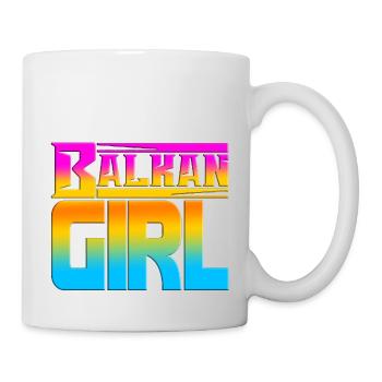 Balkan Kroatien Bosnien Serbien juge exyu Junge Mädchen - Tasse - Weiß - Rechts