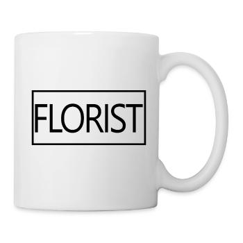 Fleuriste fière fleuriste diplômée Cadeau étudiant - Mug blanc - blanc - Droite