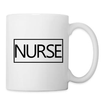 Krankenschwester-stolzes graduiertes Krankenpflege-Studenten-Geschenk - Tasse - Weiß - Rechts