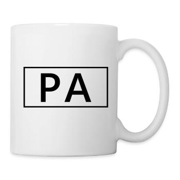 PA Proud Graduate Physician Assistant Student - Tasse - Weiß - Rechts