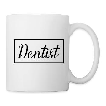 Dentiste Fier diplômé en médecine dentaire - Mug blanc - blanc - Droite