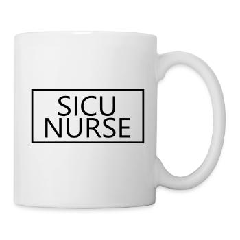 SICU Nurse Stolze diplomierte Krankenpflegestudentin - Tasse - Weiß - Rechts