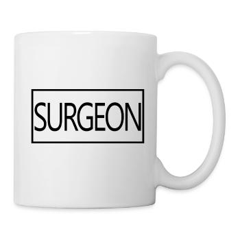 Chirurg Stolzer graduierter Chirurg-Doktorstudent - Tasse - Weiß - Rechts