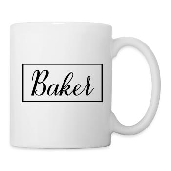 Baker Proud graduierter Baking Pastry Student - Tasse - Weiß - Rechts