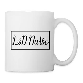 L&D Nurse Proud Graduate Nursing Student - Mug blanc - blanc - Droite