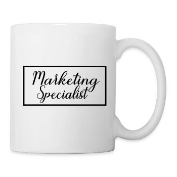 Marketing Specialist Proud Graduated Marketer - Mug - white - Right