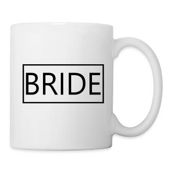 Bride Matching Couple Engagement Wedding Honeymoon - Mug - white - Right