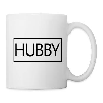 Hubby Matching Couple Engagement Wedding Honeymoon - Mug - white - Right