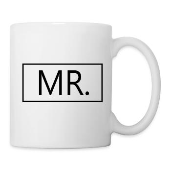 Mr. Matching Couple Engagement Wedding Honeymoon - Mug - white - Right