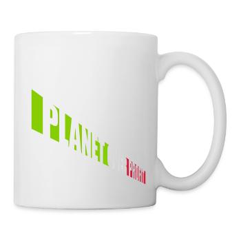 planet over profit quote - Mug - white - Right