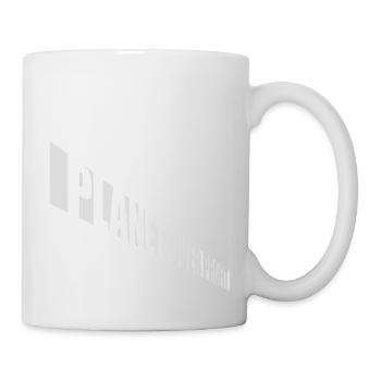 planet over profit Zitat - Tasse - Weiß - Rechts