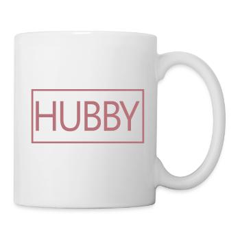 Hubby Matching Engagement Wedding Honeymoon - Mug - white - Right