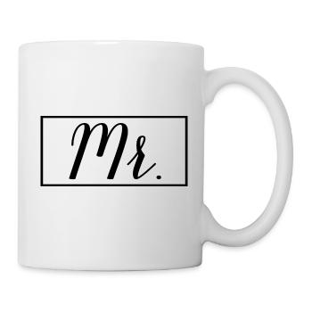 Mr. Matching Paar Verlobung Hochzeit Flitterwochen - Tasse - Weiß - Rechts