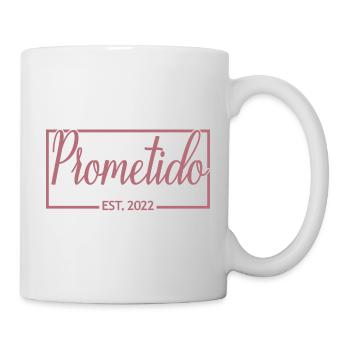 Prometido Est. 2022 Fiancé Engagement Groom To Be - Mug - white - Right