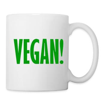 Végétalien! - Mug blanc - blanc - Droite