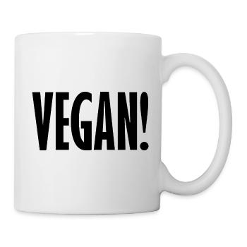 Végétalien! - Mug blanc - blanc - Droite