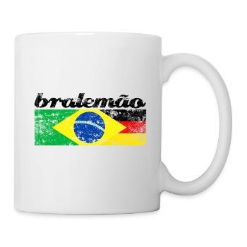 Bralemão Flaggenherz - Tasse - Weiß - Rechts