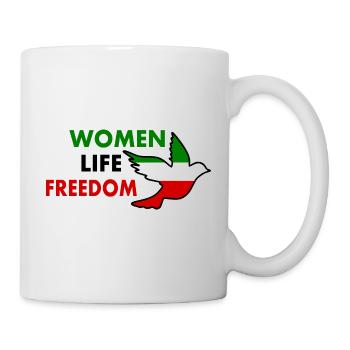 Women life freedom - Mug - white - Right
