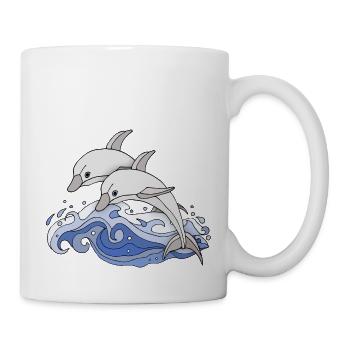Dolphins - Mug - white - Right