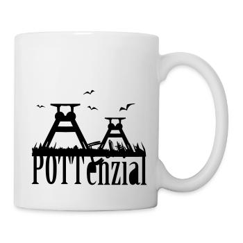 Echt Pottenzial - Tasse - Weiß - Rechts