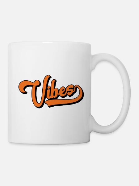 Vibes - Tasse - Weiß