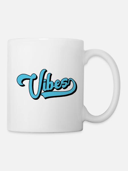 Vibes - Tasse - Weiß