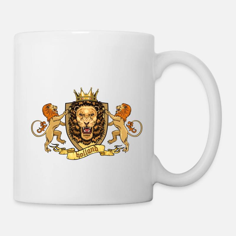 hup Holland hup Pays-Bas - Mug blanc - blanc