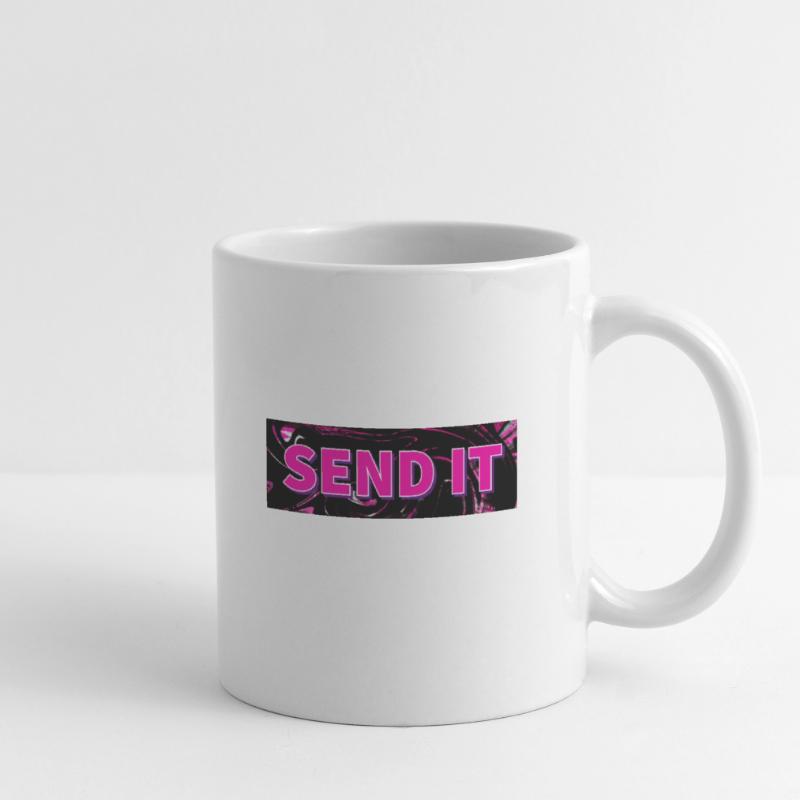 SEND IT Boxlogo Tasse