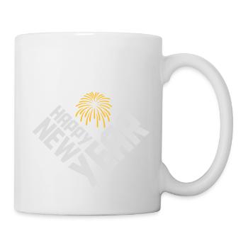 Citation Bonne année - Mug blanc - blanc - Droite