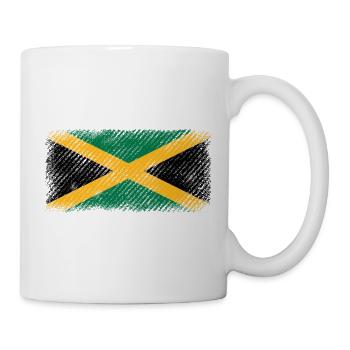Jamaïque - Vintage - Mug blanc - blanc - Droite