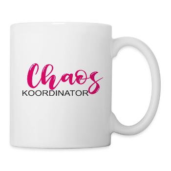 Chaos Koordinator - Tasse - Weiß - Rechts