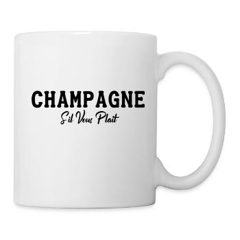 s'il vous plaît tee shirt - Mug blanc - blanc - Droite