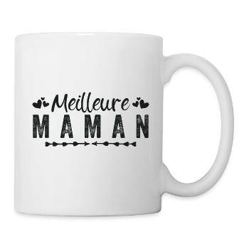 Meilleure Maman - Mug blanc - blanc - Droite