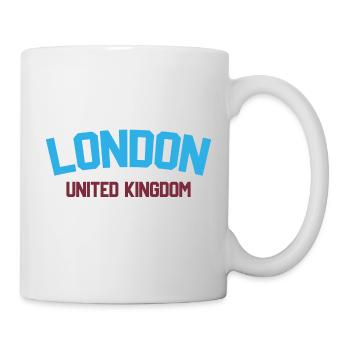 Londres Royaume-Uni - Mug blanc - blanc - Droite