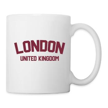 London Vereinigtes Königreich - Tasse - Weiß - Rechts