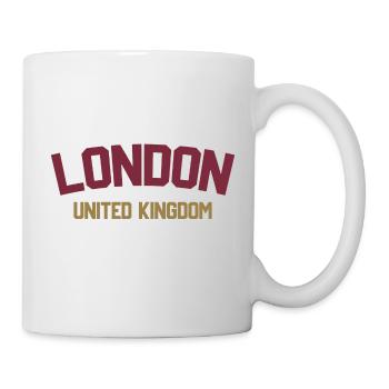 Londres, Royaume-Uni - Mug blanc - blanc - Droite