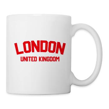 Londres Royaume-Uni - Mug blanc - blanc - Droite