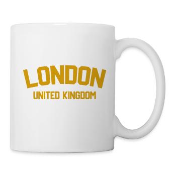 Londres, Royaume-Uni - Mug blanc - blanc - Droite