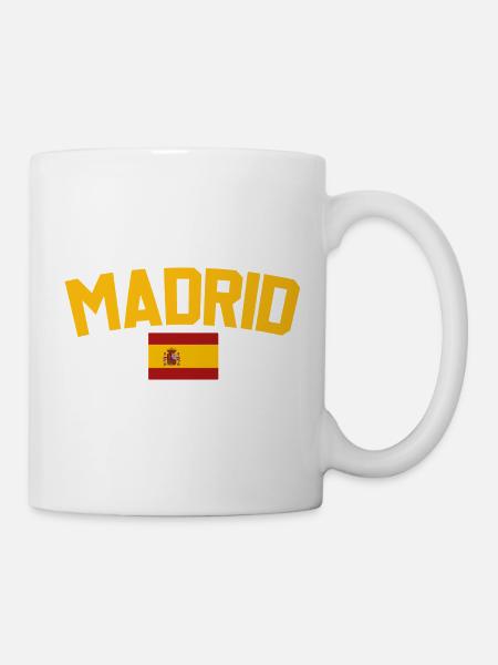 Madrid - Tasse - Weiß