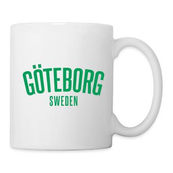 Göteborg Wir geben nie auf - Tasse - Weiß - Rechts