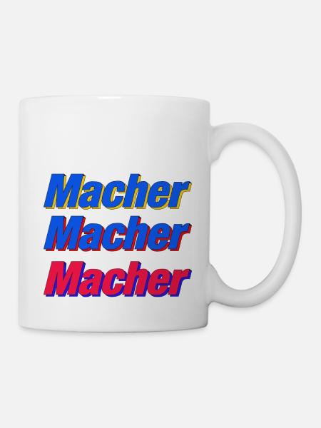 Macher 2 - Tasse - Weiß