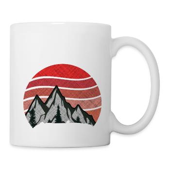 Forme géométrique Aventurier - Mug blanc - blanc - Droite