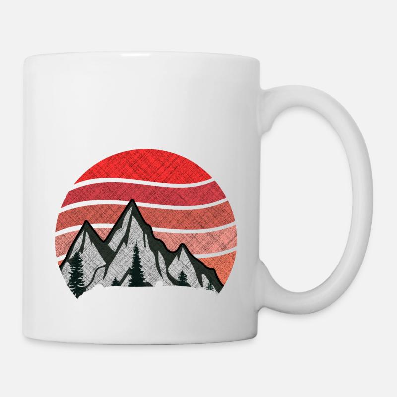 Forme géométrique Aventurier - Mug blanc - blanc